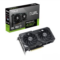 ASUS Dual GeForce RTX™ 4060 Ti OC Edition 8GB GDDR6 (PCIe 4.0, 8GB GDDR6, DLSS 3, HDMI 2.1, DisplayPort 1.4a, Axial-tech Fan Design, 0dB Technology, and More) 1000036411