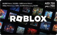 Подарочная карта Roblox — 24000 Robux [Включает эксклюзивный виртуальный предмет] [Код для онлайн-игры] 1000036605