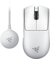 Игровая беспроводная мышь Razer Viper V4 Pro для киберспорта: симметричная, легкий вес 50 г, частота опроса 8K, оптический сенсор 50K DPI, оптические переключатели Gen-4, 6 программируемых элементов управления, беспроводная связь HyperSpeed ??— белая 1000036680