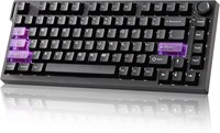Беспроводная игровая клавиатура YUNZII RT75 PRO Dual 8K (черная, с магнитными переключателями) 1000036729
