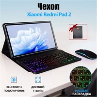 Чехол Xiaomi Redmi Pad 2 2025 (11") представляет собой ударопрочный и защищает от ударов 1000036943