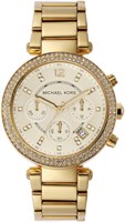 Часы Michael Kors Parker из нержавеющей стали с блестящими акцентами 1000037164