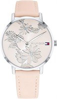 Женские часы Tommy Hilfiger с синим циферблатом и корпусом из нержавеющей стали 1000037175