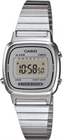 Кварцевые часы Casio, цифровой дисплей, корпус из нержавеющей стали 1000037191