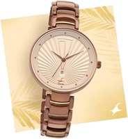 Женские аналоговые круглые часы Fastrack Ruffles 1000037197