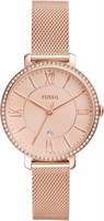 Женские кварцевые часы Fossil с аналоговым дисплеем и ремешком из нержавеющей стали 1000037207