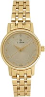 Женские аналоговые круглые часы Titan Karishma 1000037214