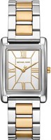 Женские наручные часы Michael Kors MK4967 Essex из нержавеющей стали, диаметр корпуса 26 мм, цвет серебристый/серебристо-золотой 1000037279