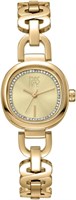 Женские наручные кварцевые часы DKNY DK1L139M0035 из нержавеющей стали, диаметр корпуса 24 мм, цвет «золото/золото» 1000037282