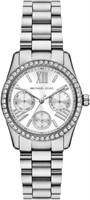 Женские наручные часы Michael Kors MK4979 Lexington из нержавеющей стали, диаметр корпуса 34 мм, серебристый цвет 1000037336
