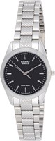 Женские кварцевые часы Casio с аналоговым дисплеем и ремешком из нержавеющей стали 1000037388