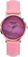 Женские аналоговые часы Orphelia Fashion Perla с кожаным ремешком 1000037431