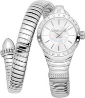 Наручные часы Roberto Cavalli Lady Snake для женщин, кварцевые, модные 1000037575