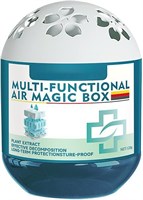 Автоматический пылеуловитель Zayla Magic Box, 1 шт., ароматизатор воздуха на растительной основе для дома, непрерывный контроль запахов и освежение воздуха для спальни, офиса, гардеробной, ванной комнаты и автодома 1000037601
