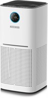 Очиститель воздуха BLACK+DECKER с HEPA-фильтром 13, датчиком PM2.5, CADR 470 м³/ч, охватывает площадь до 60 м² для больших помещений, белый, AP3560-B5 1000037625