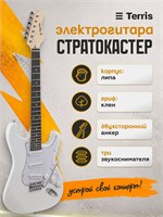 Электрогитара Стратокастер TERRIS TST-040 WH - это модель гитары 1000037805