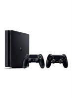 Игровая консоль Sony PlayStation 4 Slim 1 ТБ с двумя беспроводными контроллерами Dualshock 4 1000039713