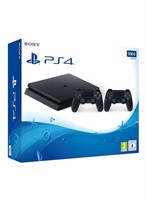 Игровая консоль Sony PlayStation 4 Slim 500 ГБ с двумя контроллерами DUALSHOCK 1000039745