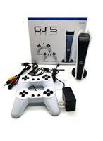 Игровая консоль ELTRAZONE Game Station 5 с проводным USB-подключением, 300 классическими 8-битными играми, ретро-игровая система для телевизоров, AV-выход, подключение по принципу Plug &amp; Play, в комплекте два контроллера 1000039810