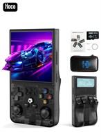 Hoco R36MAX Ретро портативная игровая консоль с 4,0-дюймовым IPS HD-дисплеем – портативная игровая консоль на базе Linux с 64 ГБ встроенных игр, перезаряжаемой батареей 4000 мАч, классическим аркадным эмулятором, карманный игровой плеер для детей и взросл 1000039818