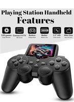 Портативная ретро-игровая консоль TNGames S10 Mini Joystick, черная | 520 классических ретро-игр на предустановленном джойстике | Комплект «все в одном»: консоль, руководство пользователя, USB-зарядное устройство, AV-кабель 1000039837