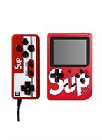 MUNTAQI New Edition SUP Handheld Game Console – ретро-игровая консоль 400 в 1 с классическими играми Mario, Contra и другими, портативная мини-игровая консоль с контроллером для детей и взрослых, перезаряжаемая подарочная игрушка 1000039859
