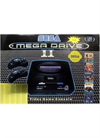 Игрушечная консоль Sega Mega Drive II 16-бит с 368 встроенными классическими играми, ретро-игровая система, готовая к использованию домашняя игровая консоль, два проводных контроллера, AV-выход, семейное развлечение 1000039860