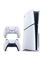 Игровая консоль Sony PlayStation 5 Slim Disc (версия для Саудовской Аравии) с дополнительным беспроводным контроллером DualSense — цвет Chroma Pearl 1000039861
