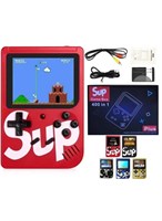 ELTRAZONE SUP Game Box Plus 400 в 1 Ретро мини-консоль Gameboy 3,0 дюйма - портативная перезаряжаемая однопользовательская консоль (красная) 1000040013