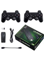 JAJEEK Беспроводная игровая консоль 2.4G HD Arcade PS1 Home TV Mini Game Console U Bao Retro Game Console Беспроводной геймпад 64G (новая упаковка) 1000040018