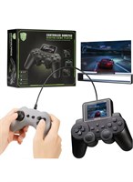 Портативная ретро-игровая консоль TNGames S10 Mini Joystick, черная | Предустановлено 520 классических ретро-игр | Полный комплект: консоль, руководство пользователя, USB-зарядное устройство, AV-кабель + дополнительный проводной контроллер 1000040021