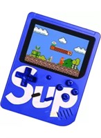 Игровая консоль SUP 400 в 1: классические игры, портативный геймпад, цветной экран, игры Mario, Super Mario DR, Mario Contra - СИНИЙ 1000040059
