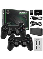 Игровая консоль ELTRAZONE с двумя беспроводными контроллерами, подключаемый и работающий как видеогеймпад, со встроенными 3500/10000+ играми, 9 классическими эмуляторами, HDMI-выходом для телевизора с разрешением 4K, отличный подарок для взрослых и детей 1000040091