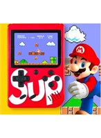 Игровая консоль SUP 400 в 1: классические игры, портативный геймпад, цветной экран, игры Mario, Super Mario DR, Mario Contra - КРАСНЫЙ 1000040104
