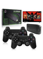 Игровая консоль Gulf Trend 4K с двумя беспроводными контроллерами 2.4G, геймпадом Plug-and-Play, встроенными 3500 играми, 9 классическими эмуляторами и HDMI-выходом высокой четкости для телевизора 1000040135