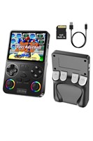 Игровая консоль ELTRAZONE J36 Ultra, 3,5-дюймовая портативная ретро-консоль со встроенными более чем 20000 играми и картой памяти 64 ГБ, поддержка более 20 симуляторов, аккумулятор 3000 мАч, IPS-экран, игрушки и игры для детей и взрослых, черная 1000040171