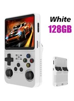 ZONBON 128GB R36S Ретро портативная игровая консоль на базе Linux с 3,5-дюймовым IPS-экраном, портативный карманный видеоплеер, отличный подарок для мальчика 1000040174