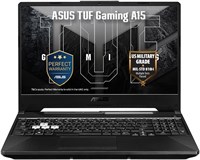 Игровой ноутбук ASUS TUF Gaming A15 (графитово-черный) | 15,6-дюймовый FHD-дисплей (1920 x 1080) с частотой обновления 144 Гц, процессор AMD Ryzen 7 8845H, видеокарта NVIDIA RTX3050 4 ГБ, 8 ГБ оперативной памяти, SSD-накопитель 512 ГБ, Windows 11 [FA506NC 1000036433