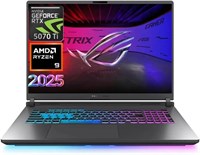 Игровой ноутбук ASUS ROG Strix G16, 16-дюймовый FHD-дисплей 165 Гц, AMD Ryzen 9 8940HX, 16 ГБ ОЗУ, 1 ТБ SSD, 12 ГБ видеокарта RTX 5070 Ti, Windows 11 Home. Цвет: серый Eclipse Grey 1000024493
