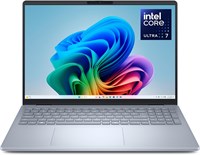 Ноутбук Dell 16 Plus DB16250 — 16-дюймовый дисплей 16:10 2.5K (2560x1600), процессор Intel Core Ultra 7 256V, 16 ГБ оперативной памяти LPDDR5X, SSD-накопитель 1 ТБ, графика Arc Graphics, клавиатура с подсветкой Copilot Key, операционная система Windows 11 1000040214
