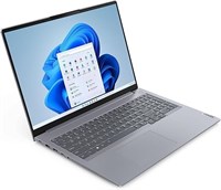 Ноутбук Lenovo ThinkBook 16 G8 16" FHD+, процессор Intel Ultra 7-255H (16 ядер), 32 ГБ оперативной памяти DDR5, твердотельный накопитель PCIe SSD (1 ТБ), Wi-Fi 6, Bluetooth 5.2, клавиатура с подсветкой, сканер отпечатков пальцев, Windows 11 Pro (с возможн 1000010580
