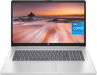 Ноутбук HP 2023 года, 17-дюймовый 17,3-дюймовый FHD-дисплей с антибликовым покрытием, процессор Intel Iris Xe 13-го поколения Core i5-1335U (превосходит i7-1255U), 16 ГБ ОЗУ, SSD-накопитель 512 ГБ, графика Intel Iris Xe 1000036496
