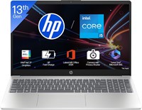 HP 15, процессор Intel Core i5-1334U 13-го поколения, (16 ГБ DDR4, 512 ГБ SSD), антибликовое покрытие, тонкая рамка, Full HD, 15,6''/39,6 см, Windows 11, Office 365, серебристый цвет 1000028131