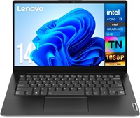 Ноутбук Lenovo V14 G4 14 дюймов Full HD, 10-ядерный процессор Intel Core i7-13620H, 16 ГБ DDR4, 512 ГБ SSD, графика Intel Arc Graphics, Windows 11 Home, черный 1000028047