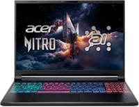 Игровой ноутбук Acer Nitro V 16 AI Copilot+ | Процессор AMD Ryzen AI 7 350 | Видеокарта NVIDIA GeForce RTX 5060 | 16-дюймовый WUXGA IPS-дисплей с частотой 180 Гц | 16 ГБ DDR5 | SSD Gen 4 1 ТБ | Wi-Fi 1000036450