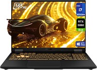 Игровой ноутбук ASUS TUF F16, процессор Intel i7-14650HX, 32 ГБ оперативной памяти DDR5, твердотельный накопитель PCIe SSD на 1 ТБ, 16-дюймовый дисплей FHD+ (1920x1200) с частотой обновления 165 Гц, видеокарта Nvidia G-Force RTX 5060, клавиатура с RGB-под 1000036493