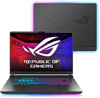 Игровой ноутбук ASUS ROG Strix G16 G615JPR, 16-дюймовый FHD+ экран, 165 Гц, процессор Intel Core i9-14900HX, 32 ГБ ОЗУ, 1 ТБ SSD, видеокарта GeForce RTX 5070 8 ГБ, английская клавиатура, Windows 11. Цвет: Eclipse Gray 1000040237