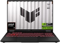 ASUS TUF Gaming A16 FA608UMI — 16-дюймовый FHD+ экран, 165 Гц — AMD Ryzen 7 260 — GeForce RTX 5060 — 32 ГБ DDR5 RAM — 2 ТБ SSD, Windows 11 Home, клавиатура с RGB-подсветкой, цвет «механический серый» 1000036471