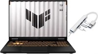 Игровой ноутбук ASUS TUF 16" FHD+ 165 Гц | Intel Core i7-14650HX | NVIDIA GeForce RTX 5060 | Подсветка | 32 ГБ ОЗУ DDR5 | 1024 ГБ SSD | Цвет: серый | Windows 11 Home | В комплекте с USB 3.0-концентратором 1000040251