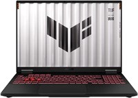 ASUS TUF Gaming A16 FA608UMI - 16" FHD+ 165 Гц - AMD Ryzen 7 260 - GeForce RTX 5060 (видеокарта для ноутбука) - 16 ГБ DDR5 RAM - 512 ГБ SSD DOS, клавиатура с RGB-подсветкой, цвет "механический серый" 1000036487
